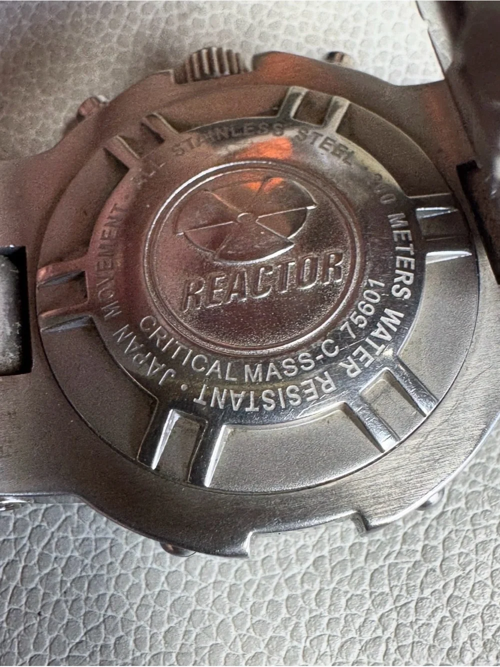 Reactor Critical Mass Chronograph Watch - Black Dial